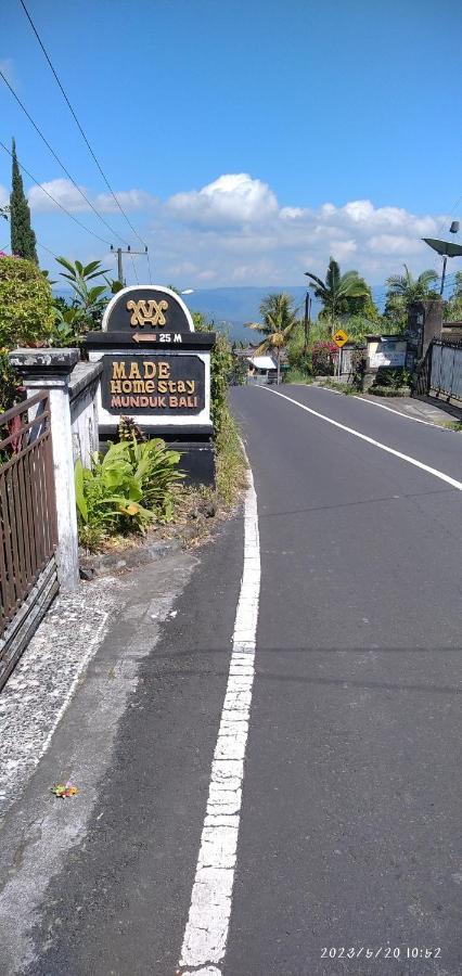 Made Homestay Munduk Exterior foto